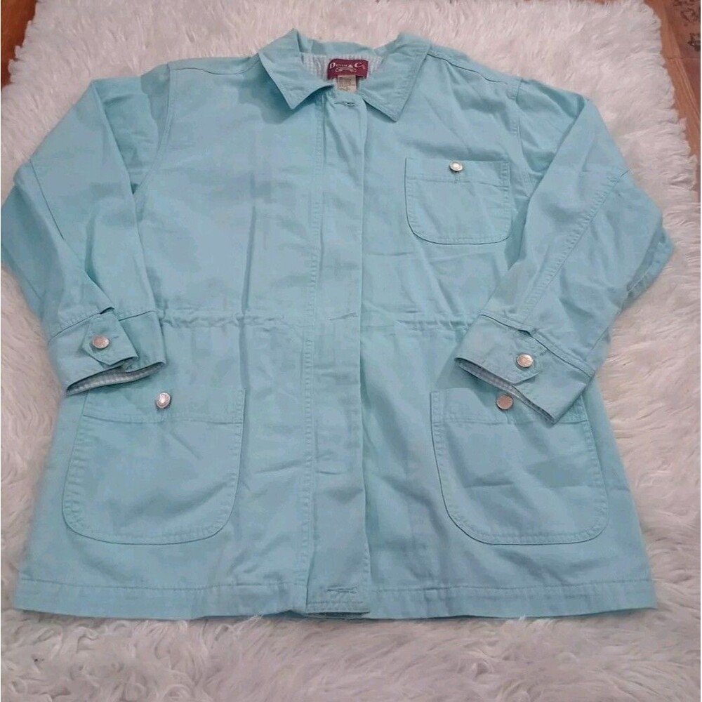D & C Denim & Co Jean Jacket Women’s Medium Blue